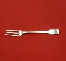 Norman Hammered by Shreve Sterling Silver Strawberry Fork 5 1/4&quot; Heirloom - £70.43 GBP