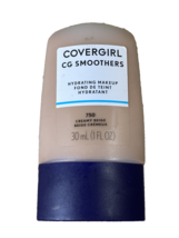 Covergirl 750 Creamy Beige CG Smoothers Hydrating Makeup Liquid Foundation - $11.89