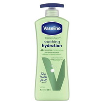 New Vaseline Intensive Care Soothing Hydration Non Greasy Body Lotion (2... - £9.78 GBP