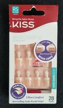 KISS Bring The Salon Home Everlasting French Pearl Real Short {NO GLUE}N31 - $8.59