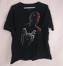 Marvel Superhero Spider-Man Black Men&#39;s T-Shirt Size XL - $196.32 MXN