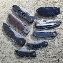 pocket knife lot x8 NRA Frost S.A.R. Camp TAC Force - $49.99