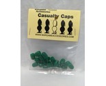 Green Casualty Caps 15/25mm Wargame Accessories  - £22.20 GBP