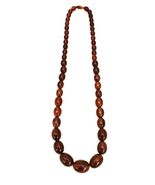 Vintage Antique Cherry Amber Bakelite Necklace Graduated Strand 27&quot; Test... - €687,26 EUR