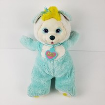 Vintage 1992 Hasbro Baby Cub Surprise Blue Teal Mother Plush Bear Doll - $33.24