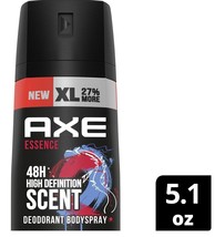 AXE Men&#39;s Deodorant Bodyspray, Essence, 5.1 Oz. Spray Can - £11.15 GBP