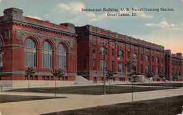 Grand Lakes IL ~ U S Naval Training Station-Instruction Building ~1913-
show ... - £8.34 GBP