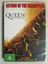 Queen+Paul Rodgers We Are The Champions Australia Press All Region Dvd Ntsc 16:9 - £7.72 GBP