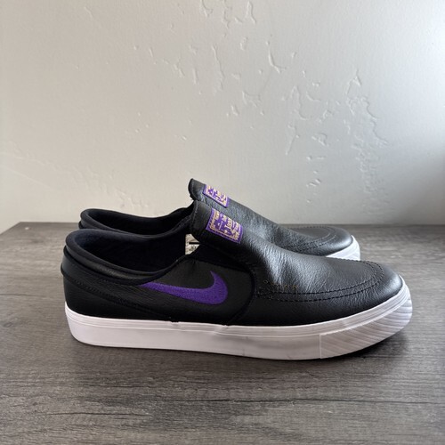 Nike Mens Shoes SB Stefan Janoski NBA Lakers 2019 Black/Purple Size 9 BQ6396-024 Item image 4