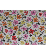 Bold and Beautiful Floral Fabric Michele D&#39; Amore for Benartex 42 x 35&quot; ... - £6.25 GBP