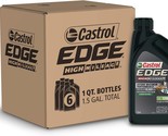 Castrol Edge High Mileage 10W-40 Advanced Full Synthetic Motor Oil, 1 Qu... - $85.64