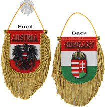 Austria-Hungary - Double Sided Window Hanging Flag (Shield) - $9.54