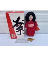Vintage 14&quot; Porcellain Doll Sachi Ko by William Tung Numbered &amp; Signed - $89.09
