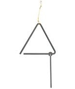 16 inch STEEL DINNER BELL Chuck Wagon Triangle Amish Handforged in USA - $1,022.64 MXN