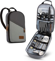 Camp Kitchen Cooking Utensil Set Travel Organizer Grill Accessories Portable - £50.33 GBP