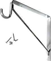 Welded HEAVY DUTY Closet Rod &amp; Shelf Support Bracket - Chrome - $22.51