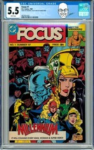 George Perez Pedigree Copy CGC 5.5 1987 DC Comics Focus #1 / Millennium Preview - £77.86 GBP