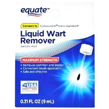 Equate Maximum Strength Liquid Wart Remover 0.31 oz - £11.73 GBP