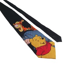 Pooh Disney Mens Necktie Accessory Novelty Tigger Eeyore Cartoon Movie - £14.94 GBP