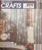 McCall&#39;s Crafts 8918 Window Essentials - £4.64 GBP