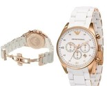 Nouvelle véritable montre pour femme Emporio Armani AR5920 en silicone... - $111.70