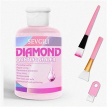 SparkleGuard Diamond Art Sealer Kit - 120ML with Brushes | - $71.27