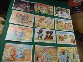 Outstanding Set Of 12 Vintage Comical Postcards ..Not Used !- Free Postage Usa - £17.81 GBP