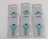 Hillman House &amp; Office Blank Key SC1 68 - Tiffany Blue 6 Count - £19.46 GBP