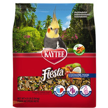 Kaytee Fiesta Cockatiel Gourmet Variety Diet 13.5 lb (3 x 4.5 lb) Kaytee Fiesta  - £87.88 GBP