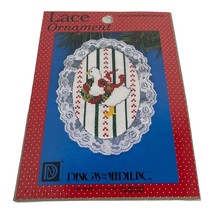 Designs For The Needle Christmas Goose Cross Stitch Ornament Lace Kit  4... - $5.90