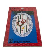Designs For The Needle Christmas Goose Cross Stitch Ornament Lace Kit  4... - $8.09 CAD