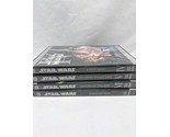 Lot Of (4) Star Wars Trilogy DVDs IV-VI Bonus Material - £17.61 GBP