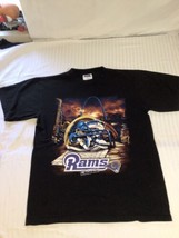 St. Louis Rams T-Shirt Men&#39;s L NFL NFC 2001 Home Field Adventure Arch Super Bowl - $19.80