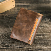 CONTACTS Genuine Leather Trifold Wallet with Card Slots - $62.95