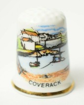 BirchCroft Coverack Cornwall Collectible Souvenir Bone China Thimble Home Decor - £6.62 GBP