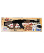 Gonher AK-47 Style Cap Gun Long Rifle - Black Finish Made In Spain - £36.69 GBP