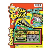 Prank Lotto Tickets - 5 Pack - $8.90