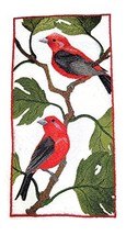 Nature Weaved in Threads, Amazing Birds Kingdom [ Scarlet Tanager Panel ] [Custo - £20.23 GBP