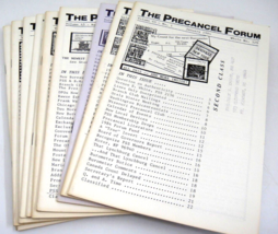 The Precancel Forum 1984 Philatelic Journal Lot of 12 Issues Complete Year - £7.56 GBP
