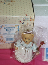 Cherished Teddies Adoption Center Event Kittie You Make Wishes Come True 1996 - $24.74