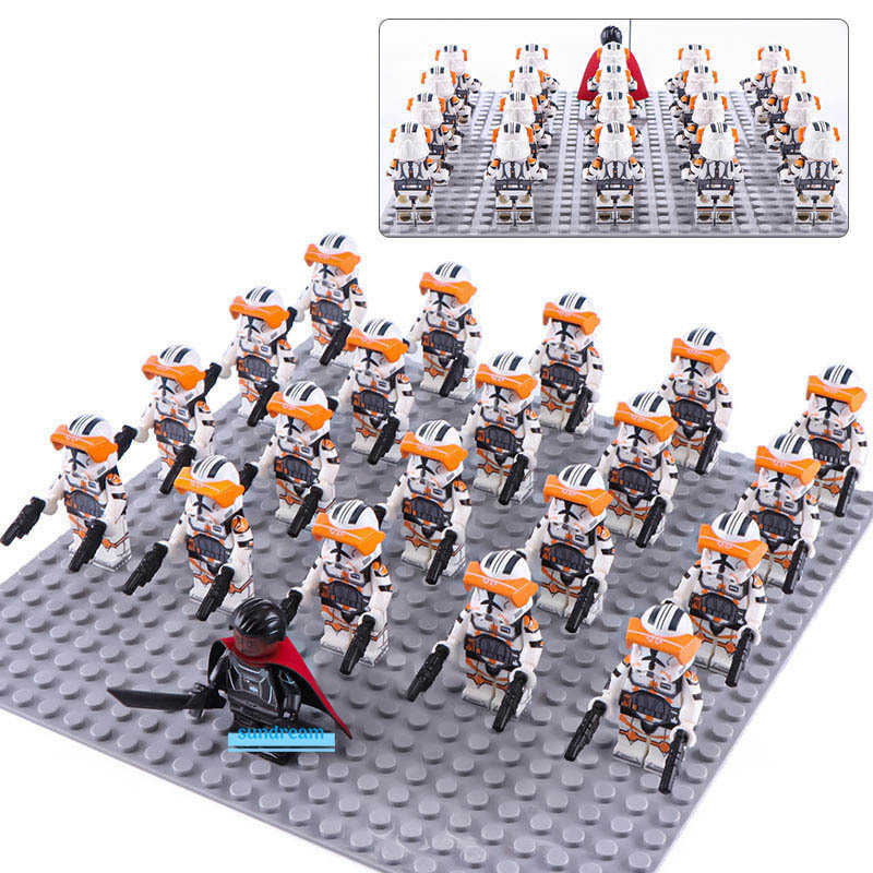 Star Wars Commander Cody (Phase 2) Clone Army Lego Moc Minifigures Set ...