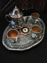 An vintage Rare Tuareg  teapot from the Sahara Handmade teapot | morocca... - £215.16 GBP