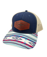 Blackhawk Archery Outdoor Hat Cap Adjustable Truckers Leather Tag NEW - $7.55
