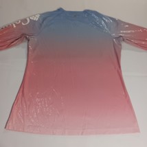 Columbia PFG Long Sleeve T-Shirt Men's Blue & Red Size X-Small FL0079 image 14