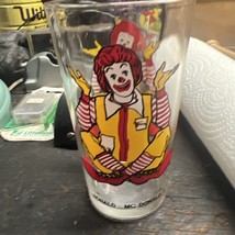 Vintage 1977 McDonalds Ronald McDonald Collector Collectible Glass - £6.29 GBP