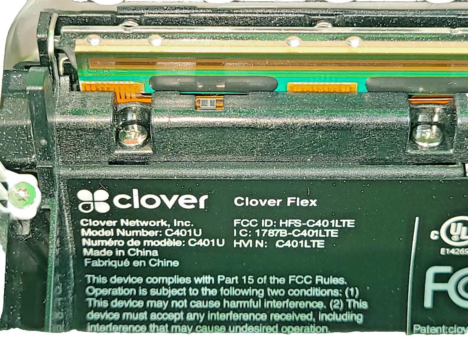Clover Flex Handheld POS System No Cradle Or Charger - Unit Only - Clean Item image 4