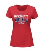 Boston Red Sox Majestic Women&#39;s 2016 Postseasont We Came To Reign T Shir... - £9.43 GBP