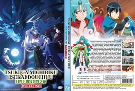 Dvd Anime~Doppio Inglese~Tsuki Ga Michibiku Isekai Douchuu(1-12Fine)+REGALO... - £12.70 GBP