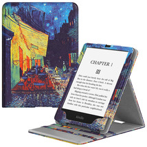 Case Cover f/ Kindle Paperwhite 11th 2021 / Signature Edition 6.8 Cafe at Night - £24.23 GBP
