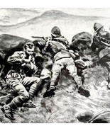 British And Germans Fight In Africa WW1 Print 1917 Mount Kilimanjaro SmDwC6 - €25,76 EUR British And Germans Fight In Africa WW1 Print 1917 Mount Kilimanjaro SmDwC6 - €25,76 EUR